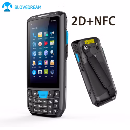 Dispositivo portátil do andróide do leitor RFID do Android do armazém do computador com 4G WiFi NFC
