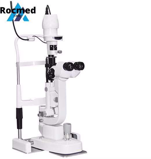 Lâmpada de fenda portátil oftálmica aprovada pela FDA, lâmpada de fenda digital