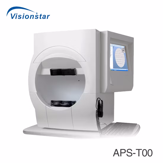 Analisador de campo visual, perímetro automático computadorizado, analisador de campo visual